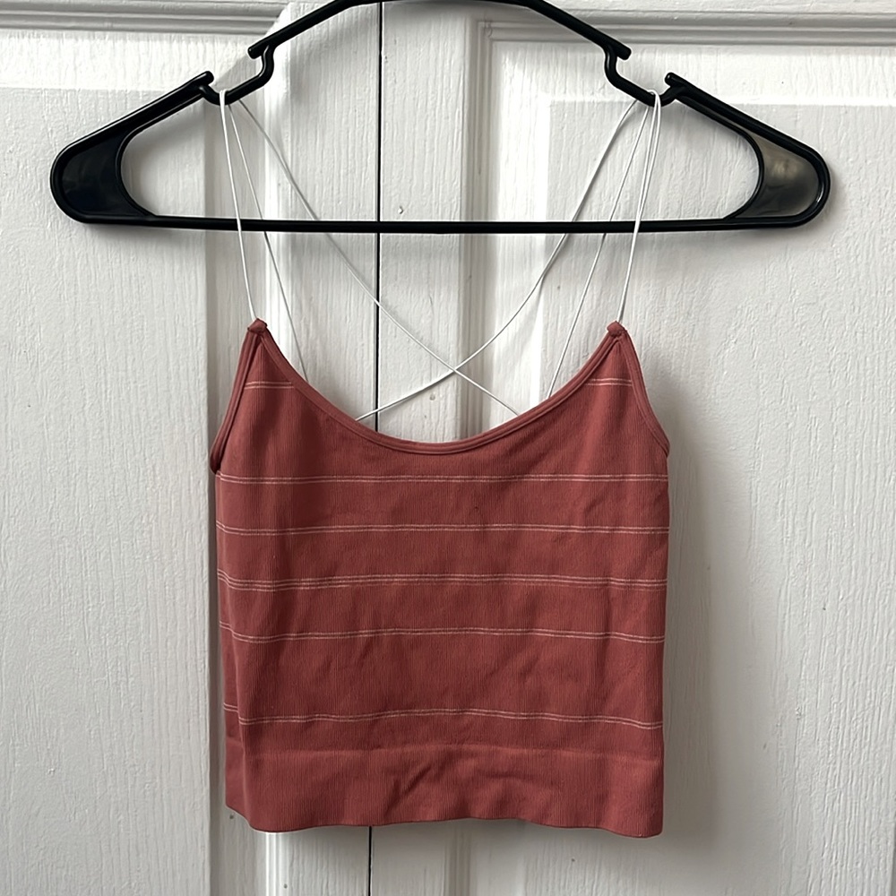 TILLYS Striped spaghetti strap bra top FOR SALE